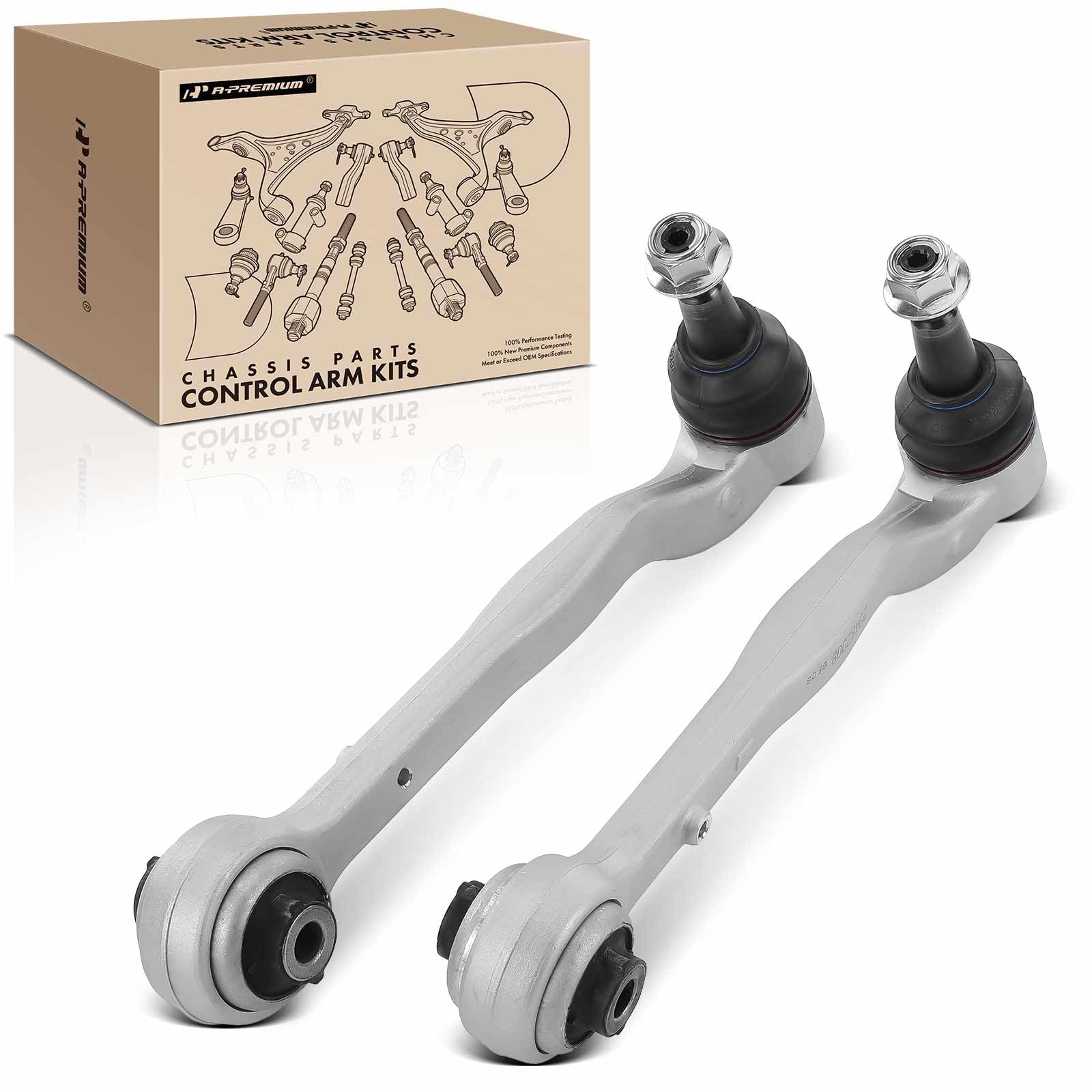 パーツ ATSCOM Amazon.com: A-Premium 2 x Front Rearward Lower Control Arm, with